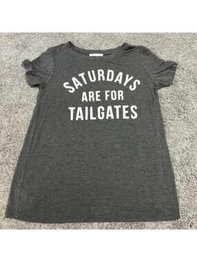 Honey Belle Women's Saturdays Are For Tailgates T-Shirt size Small